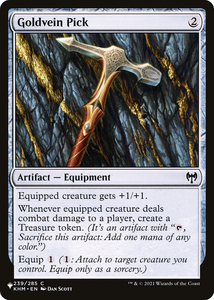 Goldvein Pick (LIST-239/285) [The List]