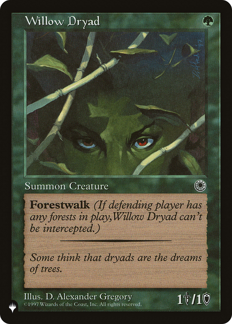 Willow Dryad - The List [The List]