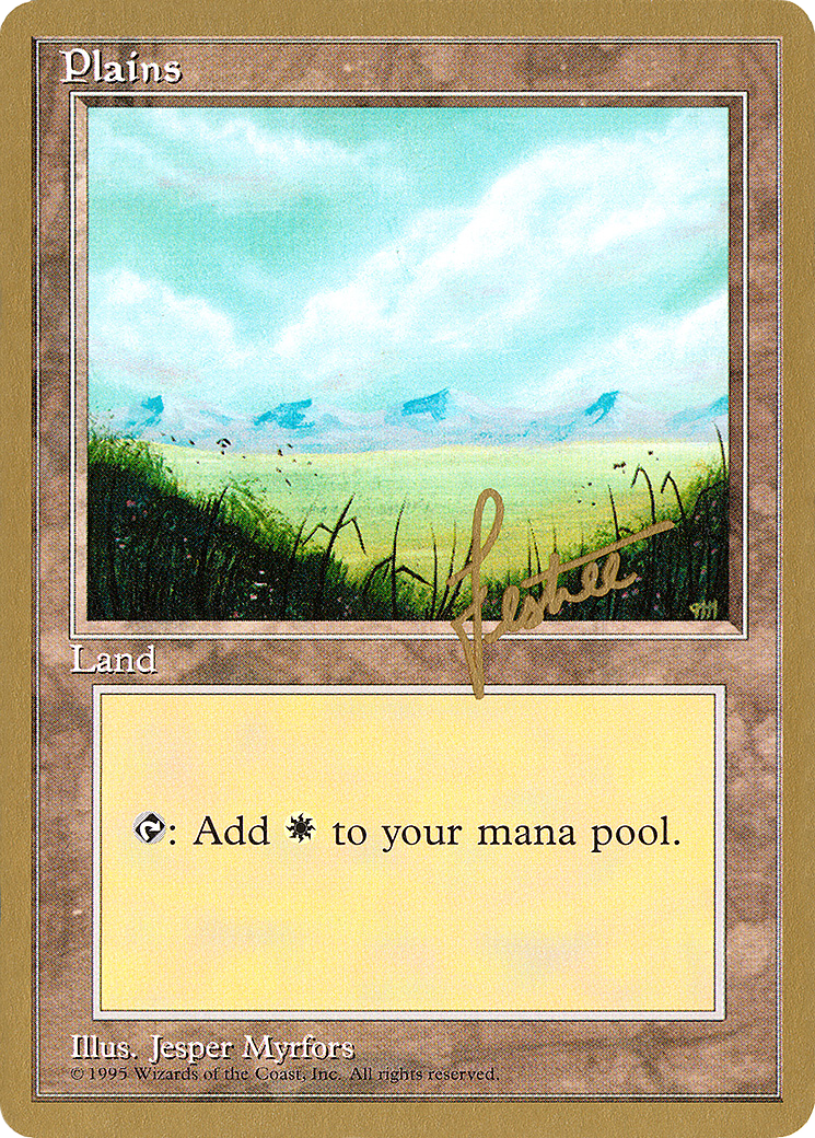 Plains (C) - 1996 Bertrand Lestree (4ED) [Pro Tour Collector Set]