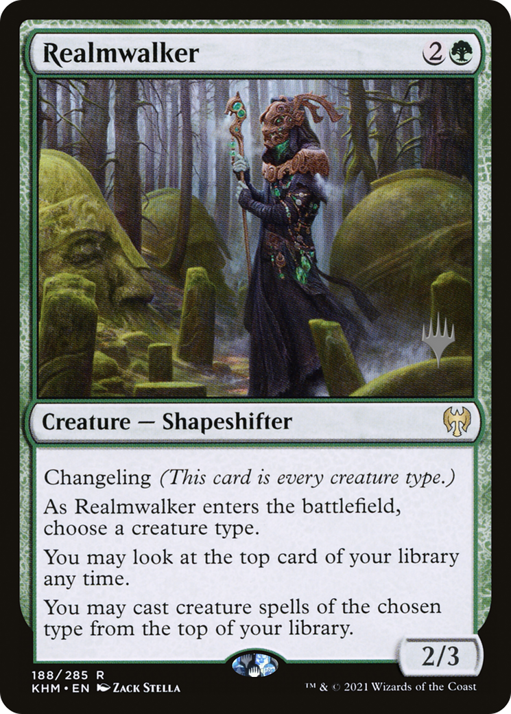 Realmwalker (PPKHM-188) [Promo Pack: Kaldheim Promos] Foil