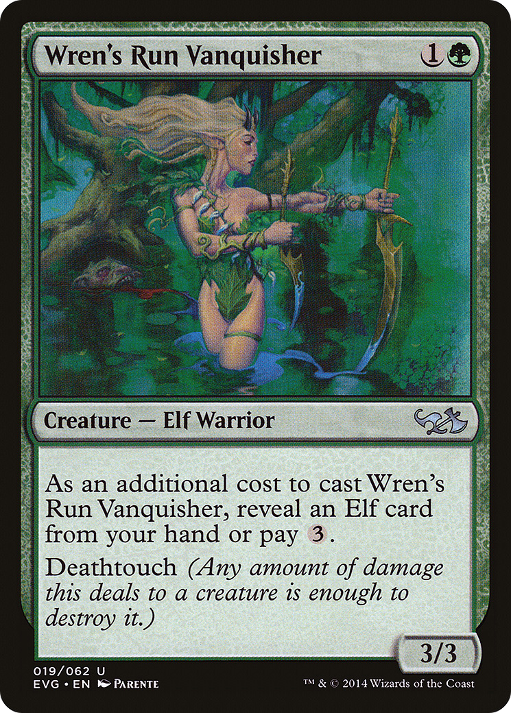 Wren's Run Vanquisher [Duel Decks Anthology: Elves vs. Goblins] Foil