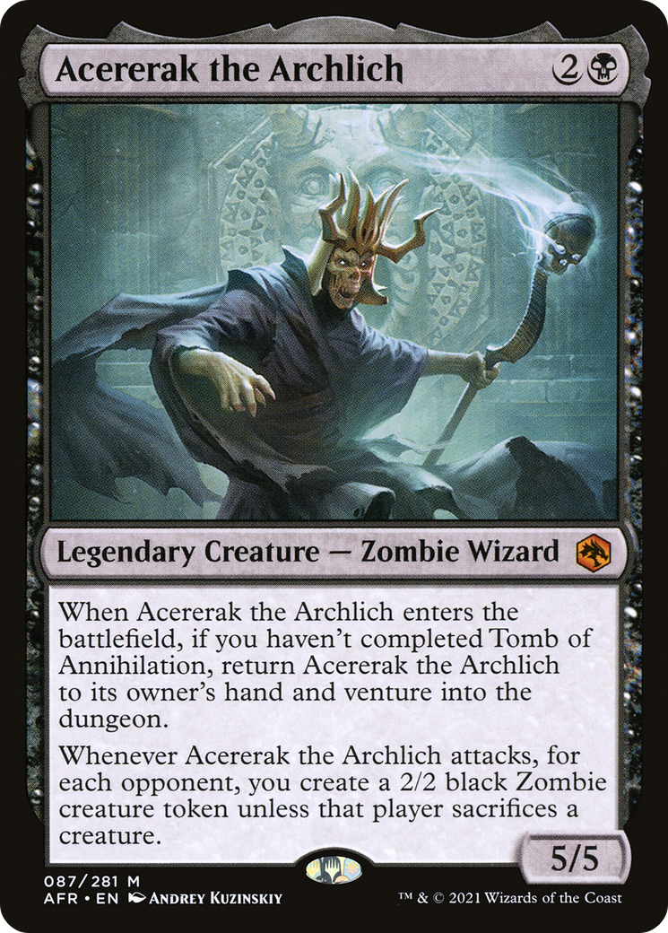 Acererak the Archlich (AFR-087) [Adventures in the Forgotten Realms]