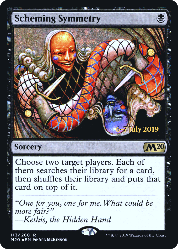 Scheming Symmetry (PRE-113) [Core Set 2020 Promos] Foil