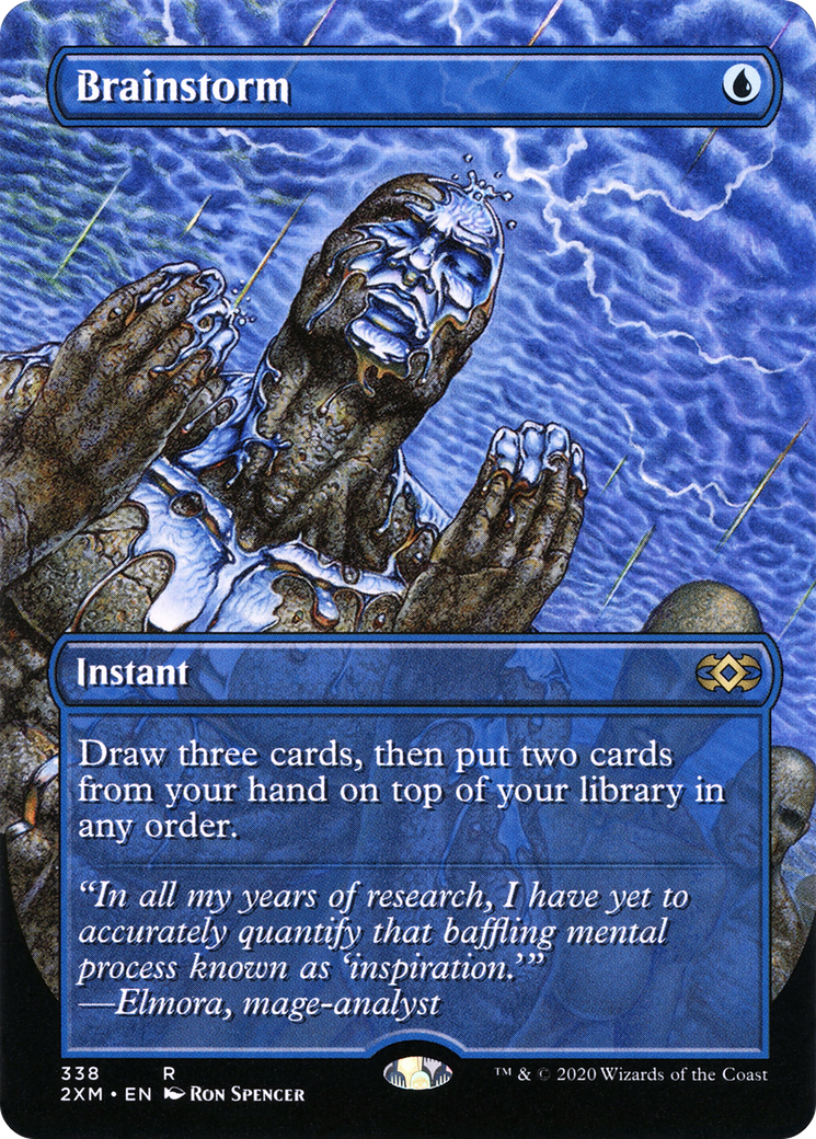 Brainstorm (Borderless) (2XM-338) [Double Masters]