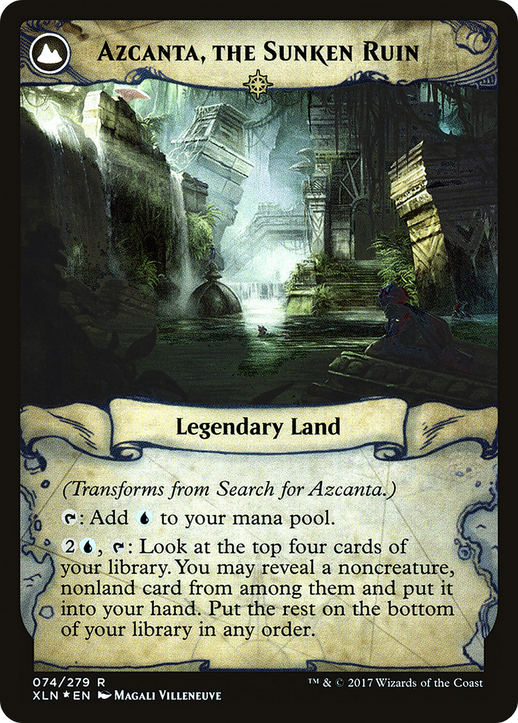 Search for Azcanta (PRE-074) [Ixalan Promos] Foil