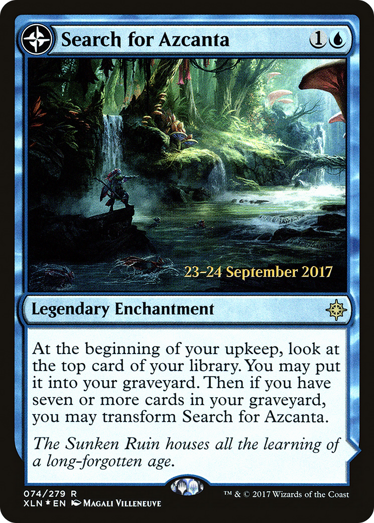 Search for Azcanta (PRE-074) [Ixalan Promos] Foil