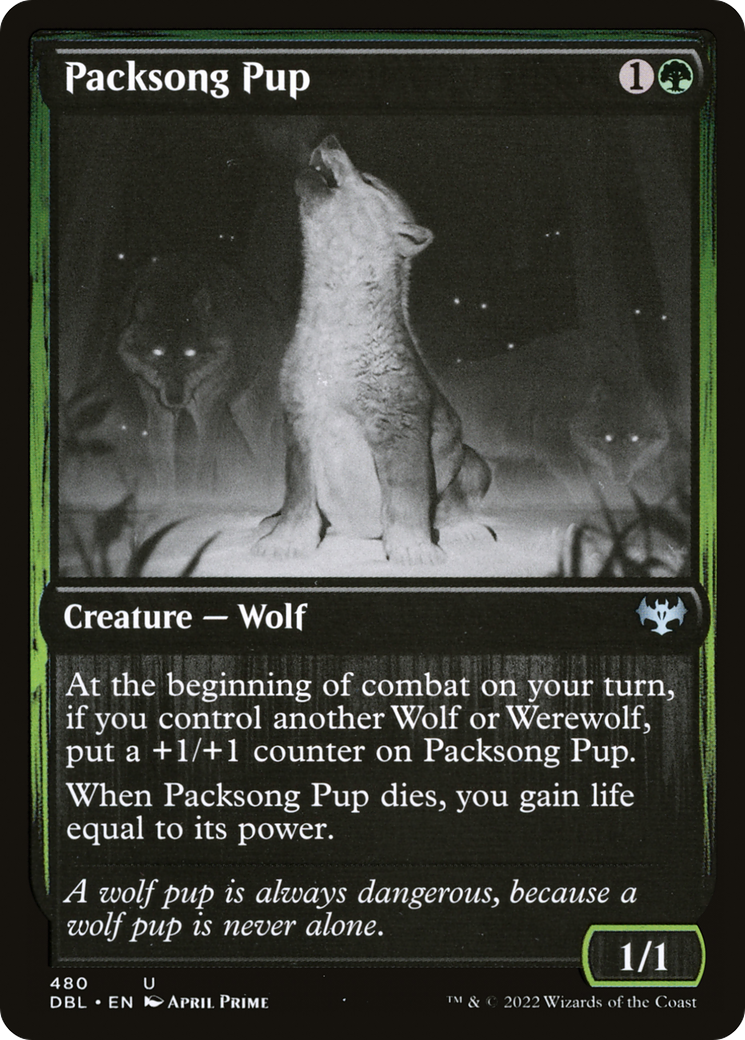 Packsong Pup (DBL-480) [Innistrad: Double Feature]