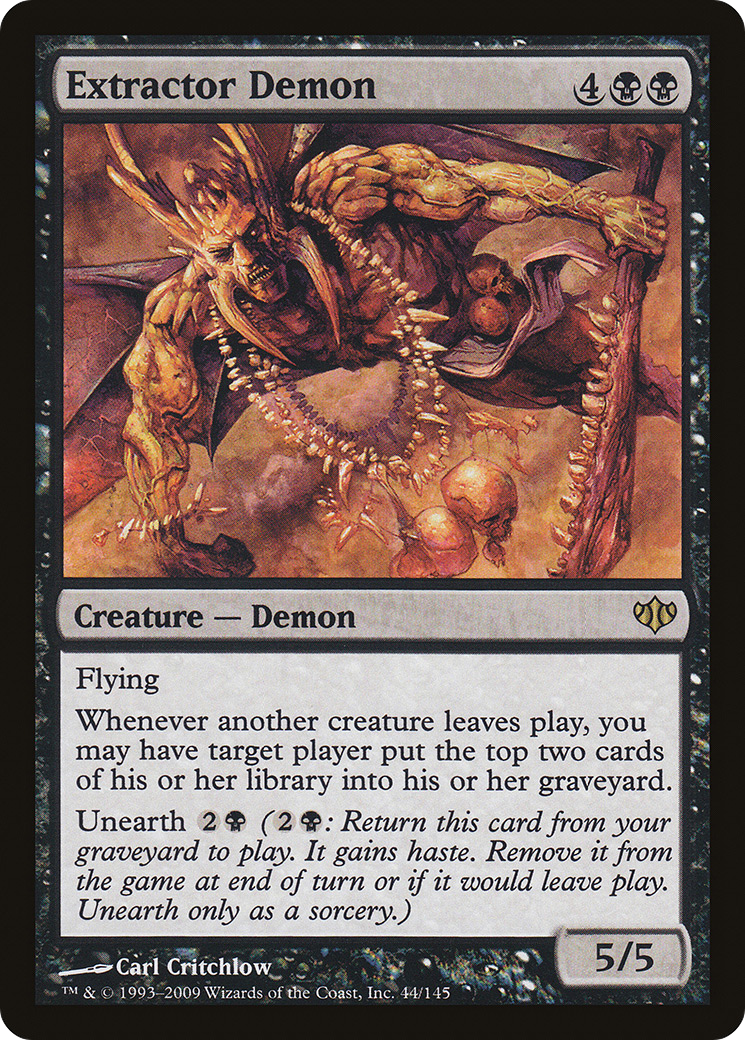 Extractor Demon (CON-044) [Conflux] Foil