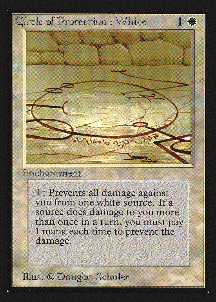 Circle of Protection: White (IE) [Intl. Collectors' Edition]