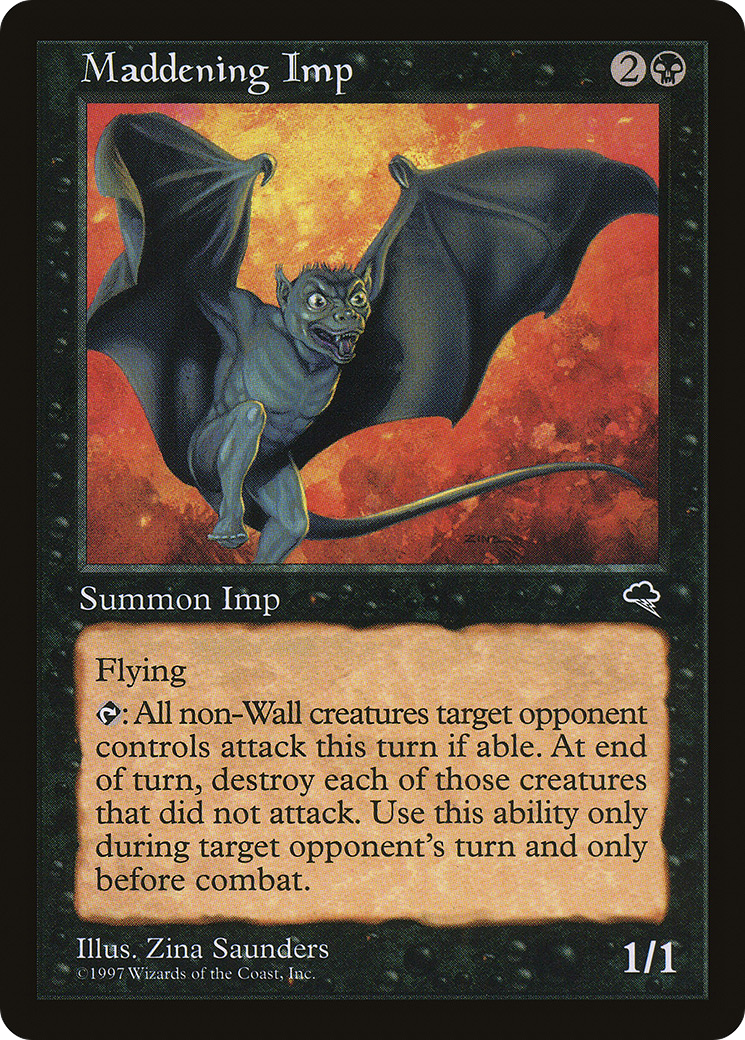 Maddening Imp (TMP-143) [Tempest]