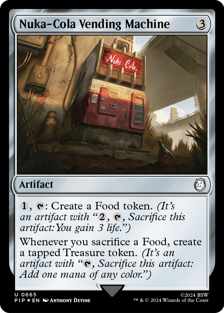 Nuka-Cola Vending Machine (Surge Foil) (PIP-665) [Fallout] Foil