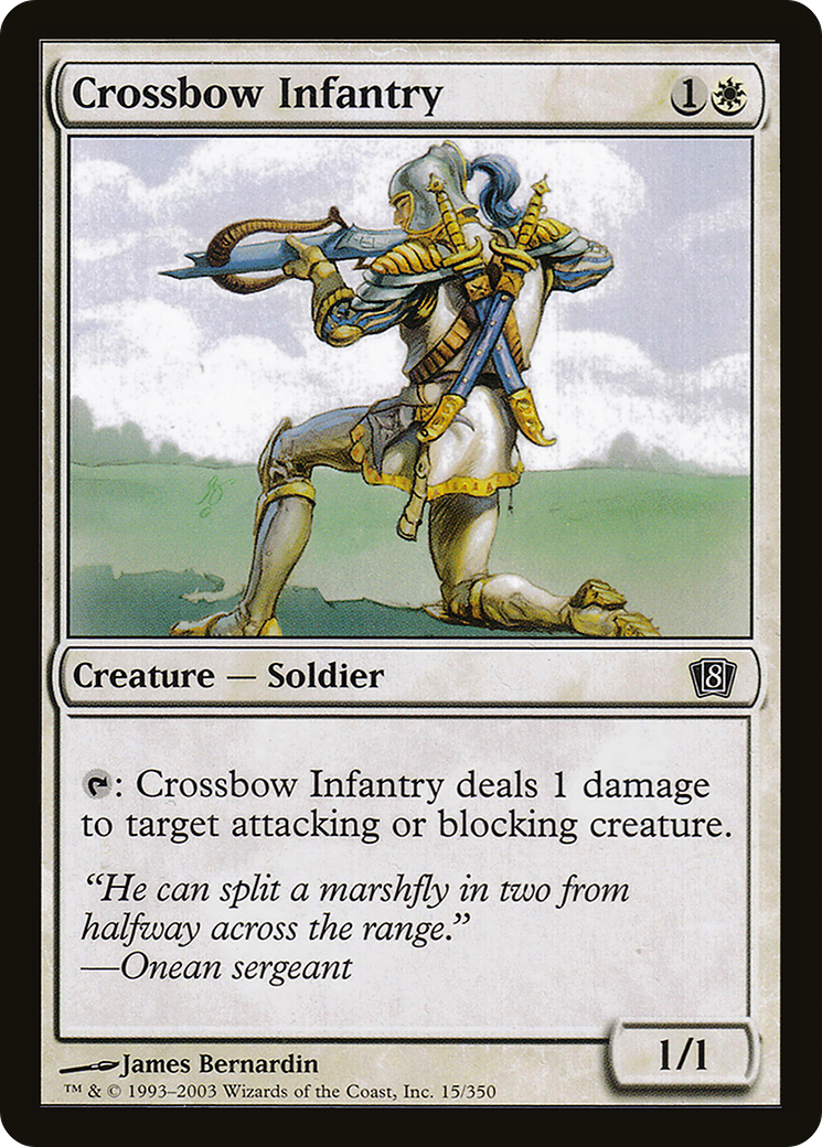 Crossbow Infantry (8ED-015) [8th Edition]