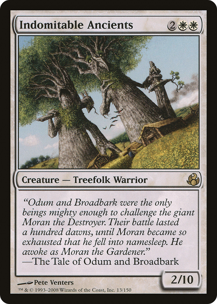 Indomitable Ancients (MOR-013) [Morningtide] Foil