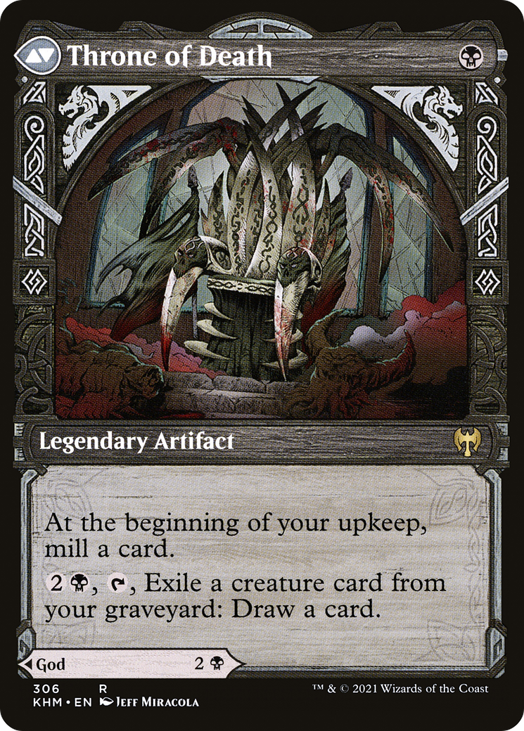 Egon, God of Death (Showcase) (KHM-306) [Kaldheim]