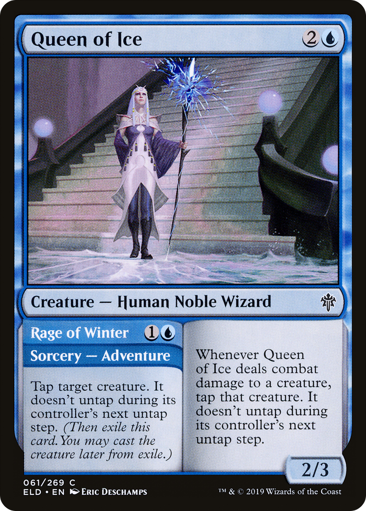 Queen of Ice (ELD-061) [Throne of Eldraine]