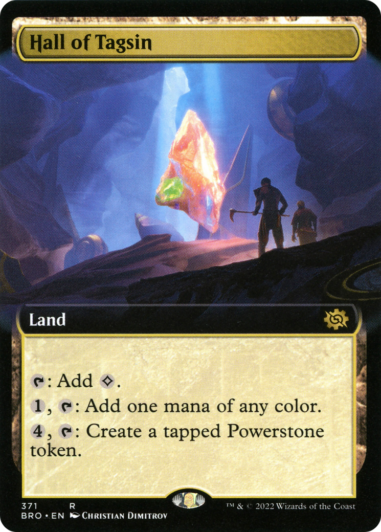 Hall of Tagsin (Extended Art) (BRO-371) [The Brothers' War] Foil