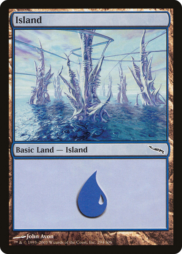 Island (MRD-294) [Mirrodin]