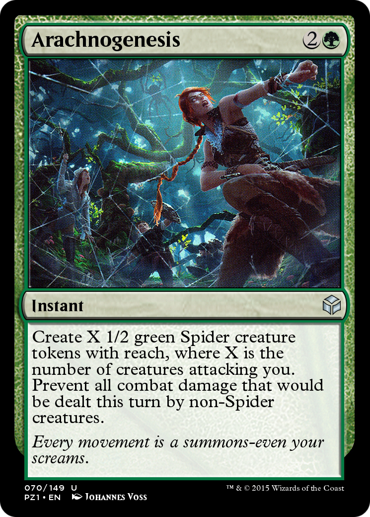 Arachnogenesis (PZ1-070) [Legendary Cube Prize Pack] Foil