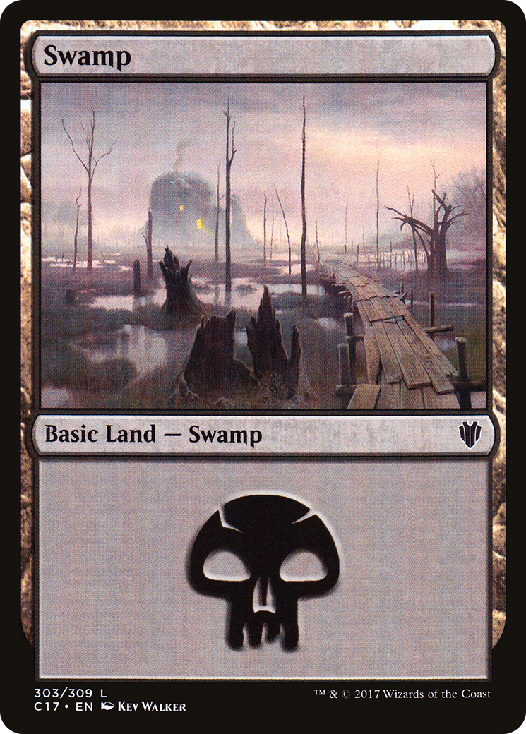 Swamp (C17-303) [Commander 2017]