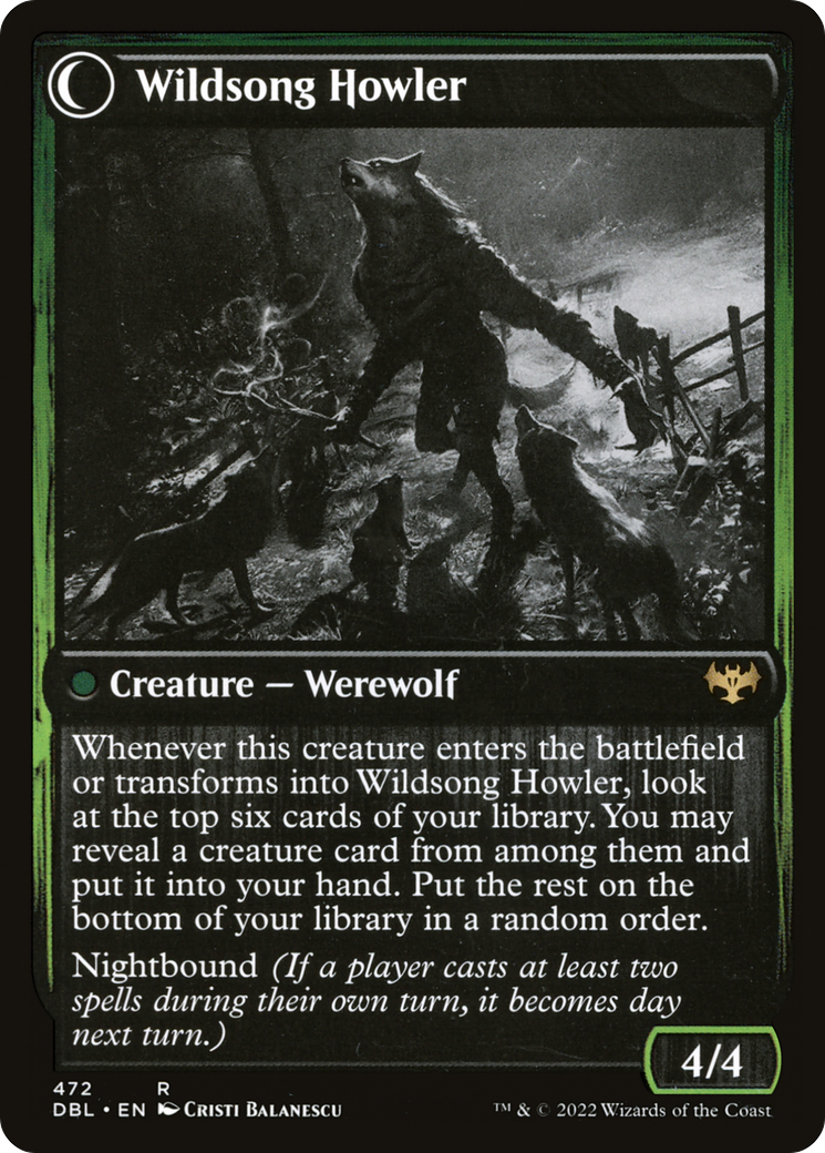 Howlpack Piper (DBL-472) [Innistrad: Double Feature]