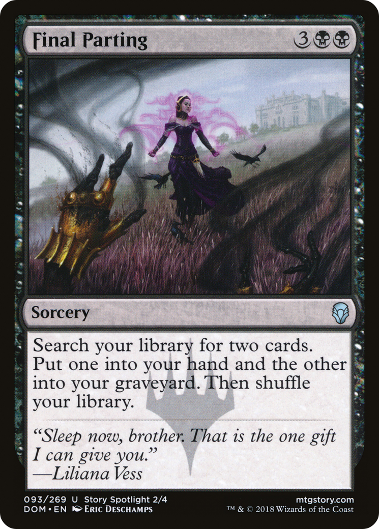 Final Parting (DOM-093) [Dominaria] Foil