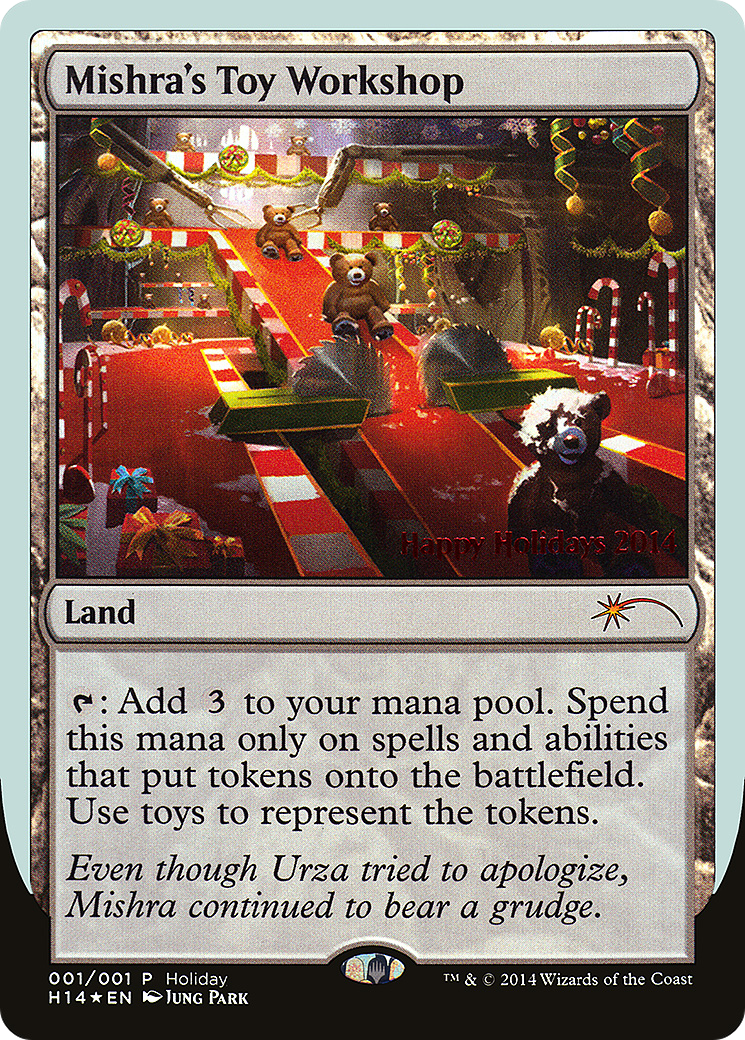 Mishra's Toy Workshop (SPECIAL-001) [Happy Holidays] Foil