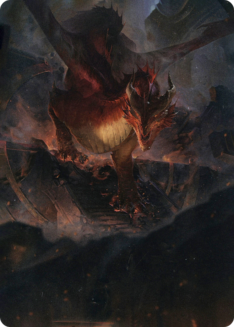 Red Dragon // Red Dragon (AAFR-081) (Borderless) [Adventures in the Forgotten Realms Art Series]