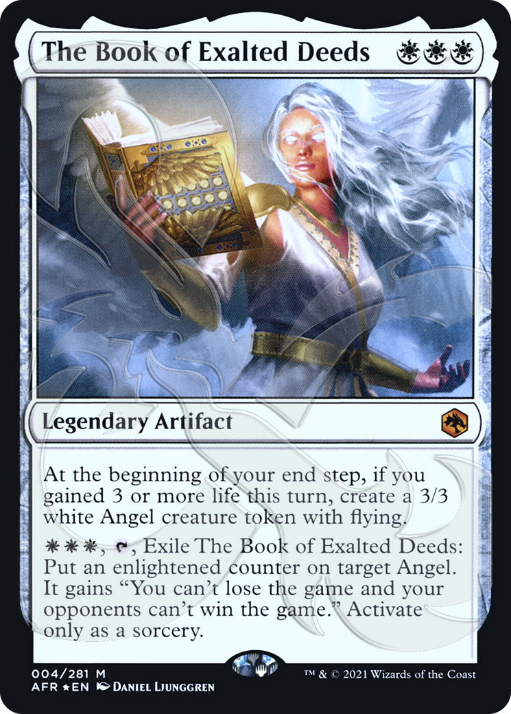 The Book of Exalted Deeds (AFR&-004) [Adventures in the Forgotten Realms Promos] Foil