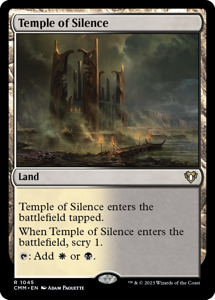 Temple of Silence (CMM-1045) [Commander Masters]