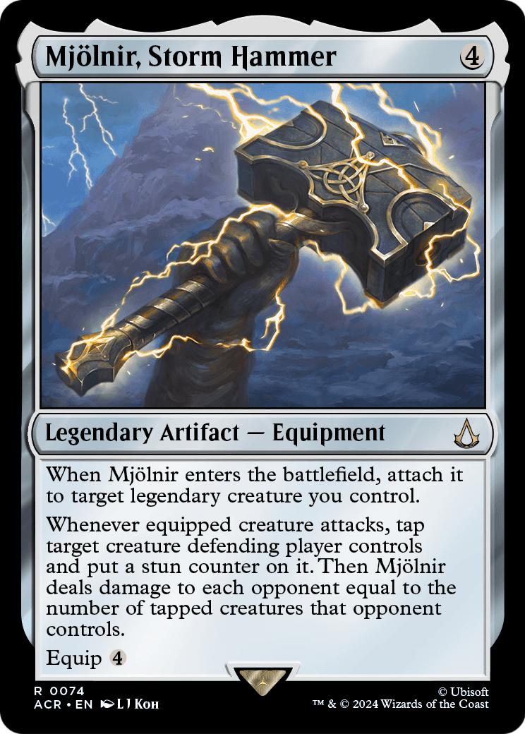 Mjolnir, Storm Hammer (ACR-074) [Assassin's Creed]