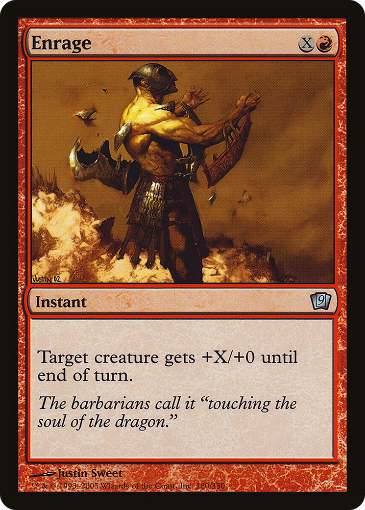 Enrage (9ED-180) [9th Edition] Foil