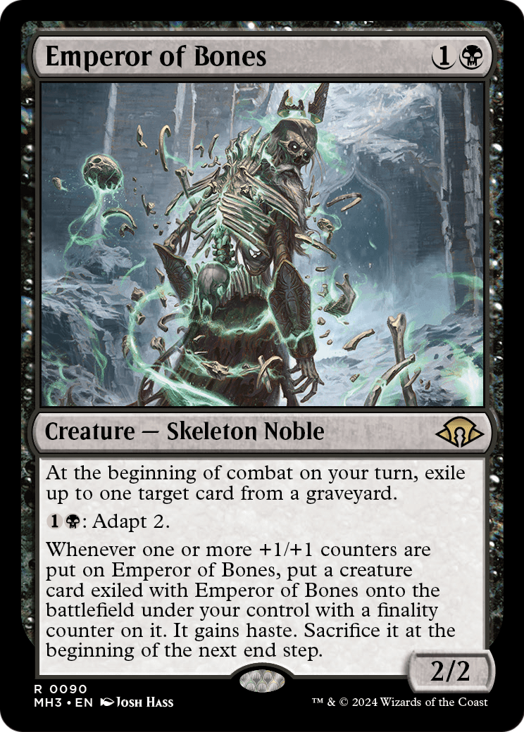 Emperor of Bones (MH3-090) [Modern Horizons 3] Foil