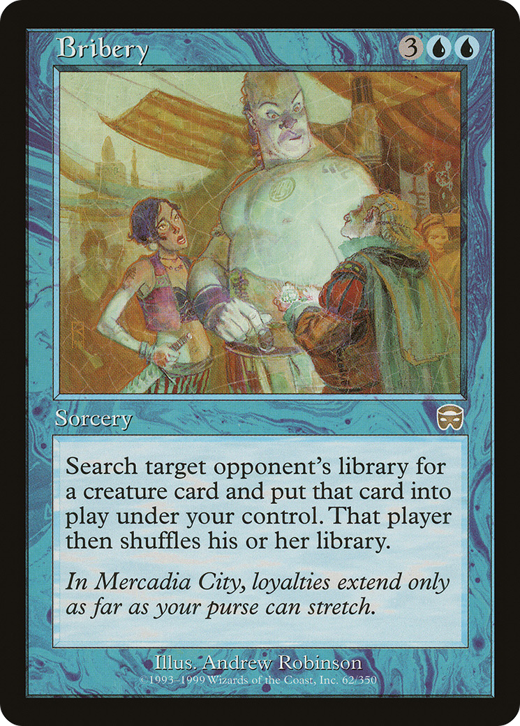 Bribery (MMQ-062) [Mercadian Masques]