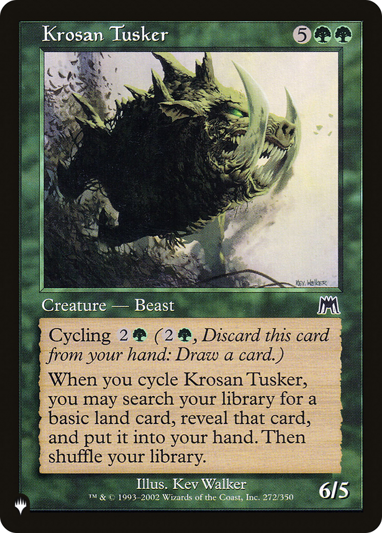 Krosan Tusker (ONS) (LIST-272/350) [The List]