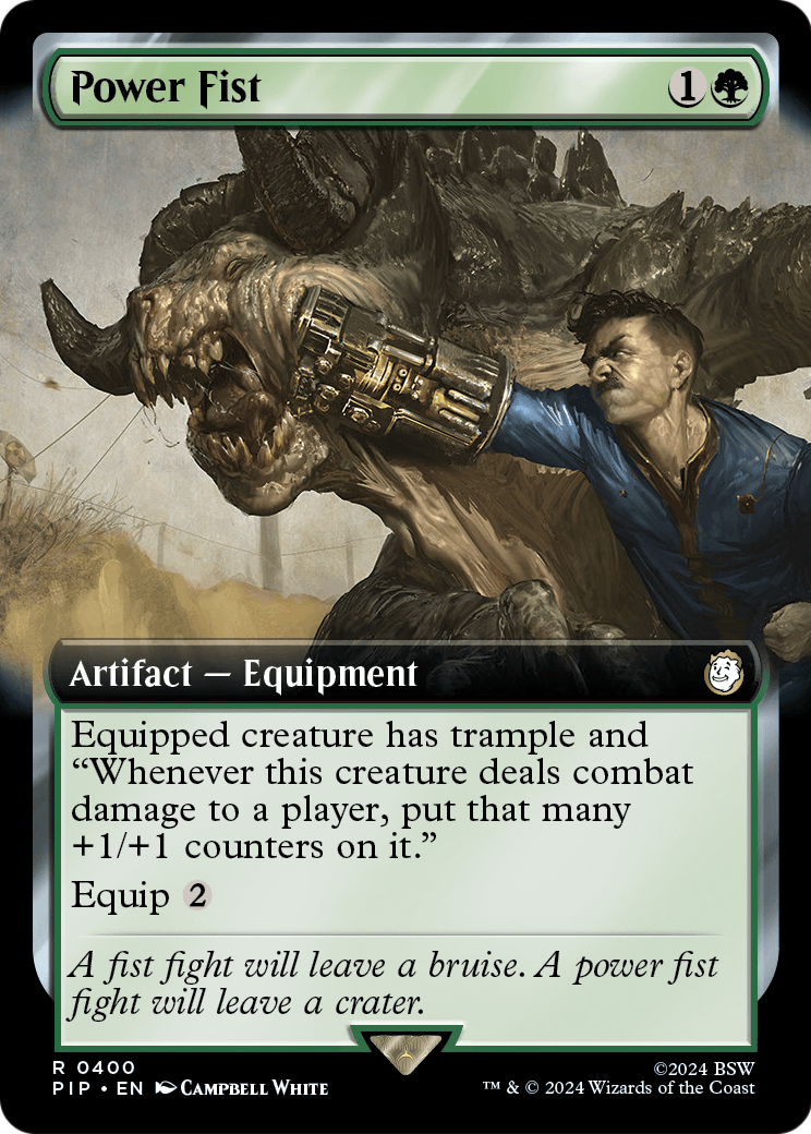 Power Fist (Extended Art) (PIP-400) [Fallout]