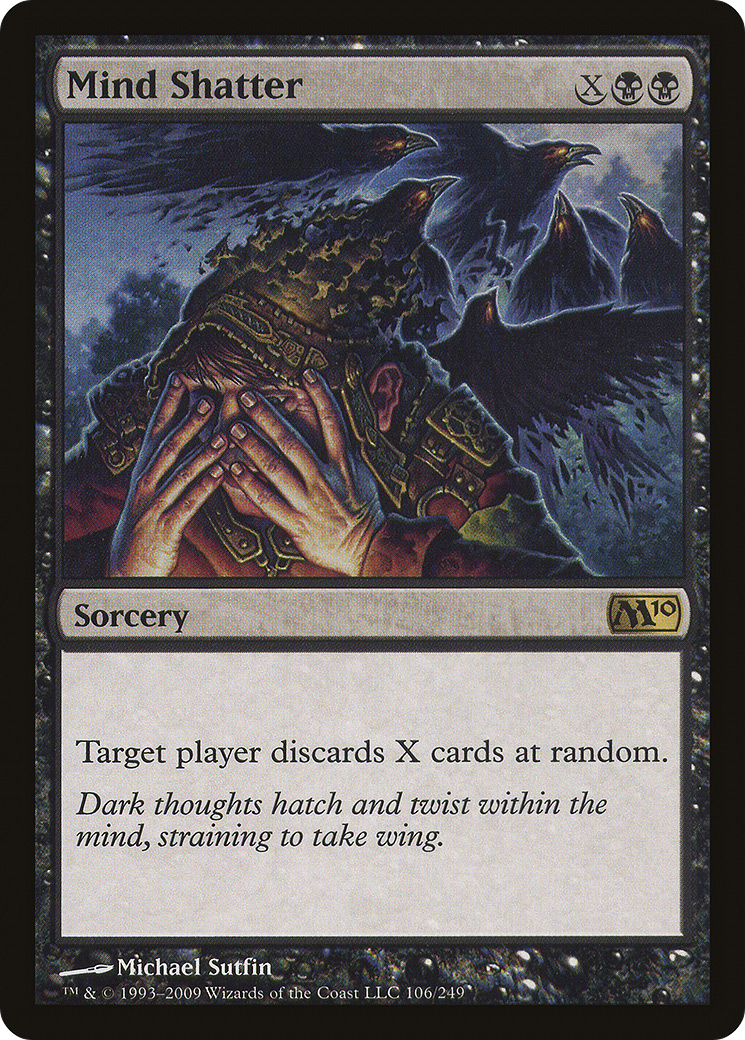 Mind Shatter (M10-106) [Magic 2010] Foil