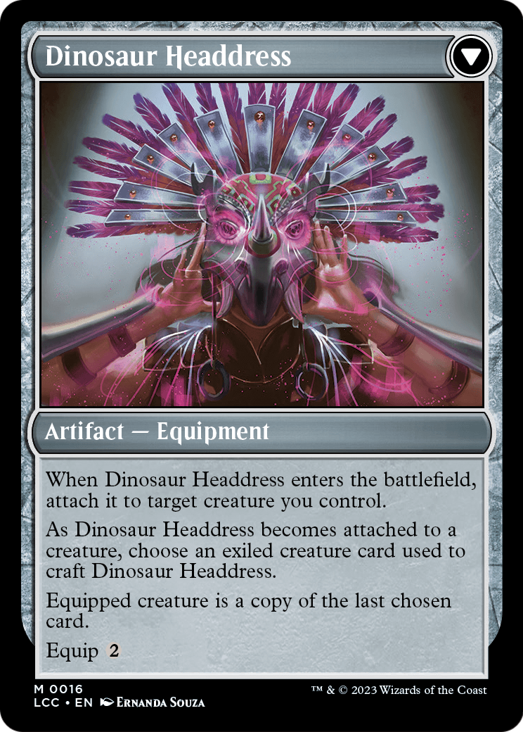 Paleontologist's Pick-Axe (LCC-016) [The Lost Caverns of Ixalan Commander] Foil
