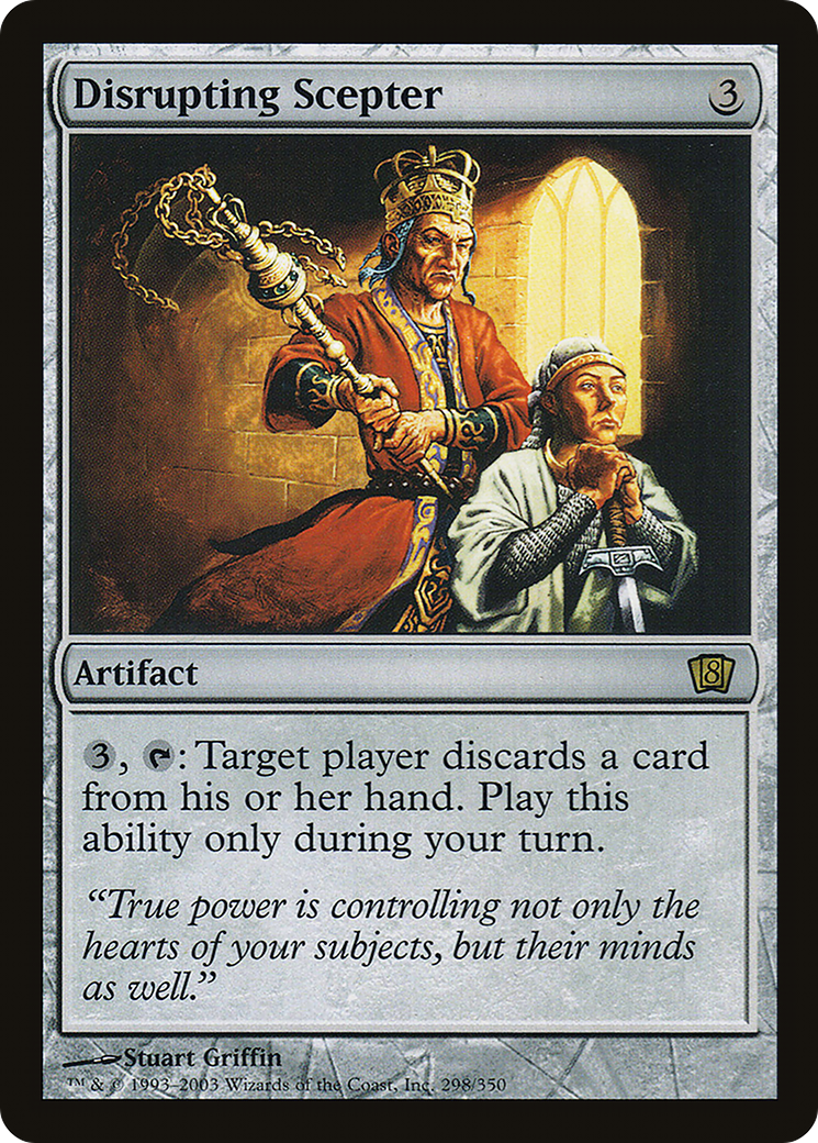 Disrupting Scepter (8ED-298) [8th Edition]
