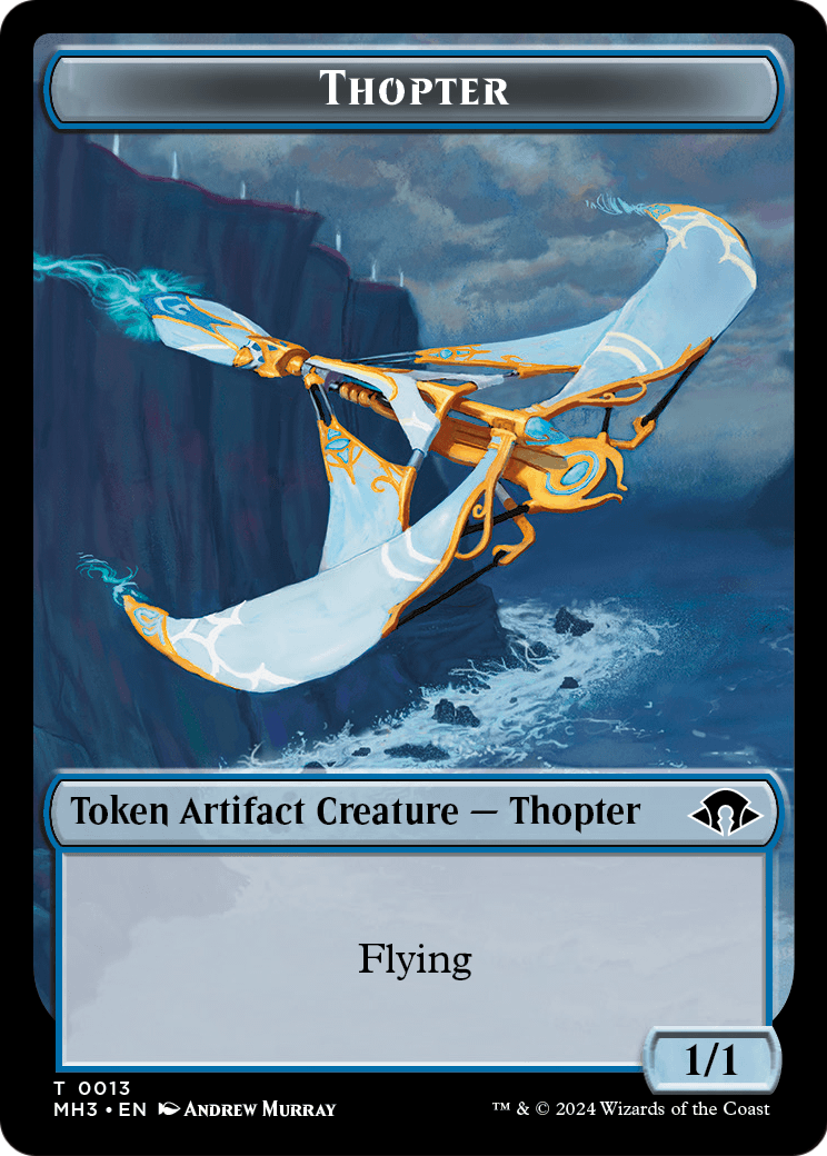 Thopter (TMH3-013) [Modern Horizons 3 Tokens] Foil