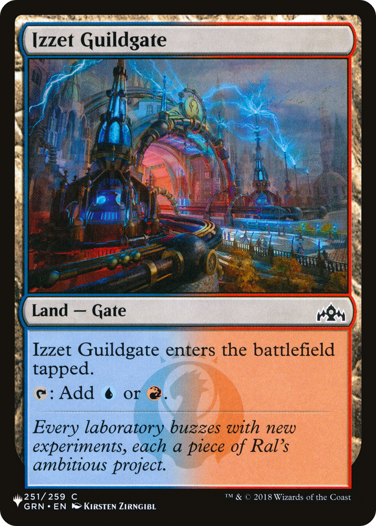 Izzet Guildgate (LIST-251/259) [The List Reprints]