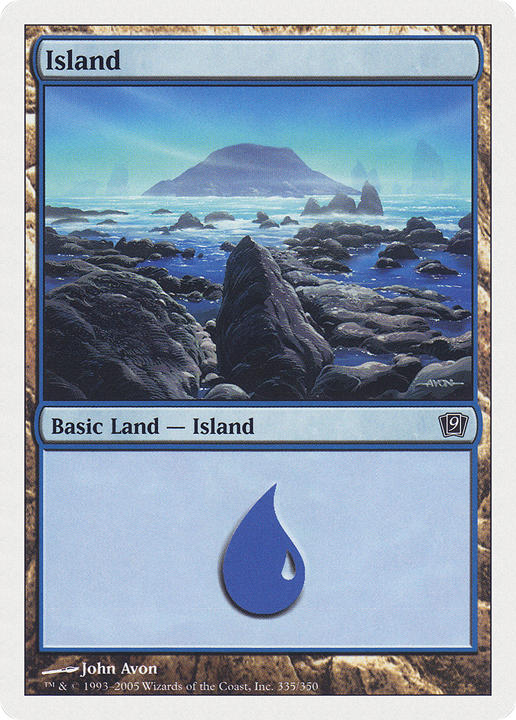 Island (9ED-335) [9th Edition]