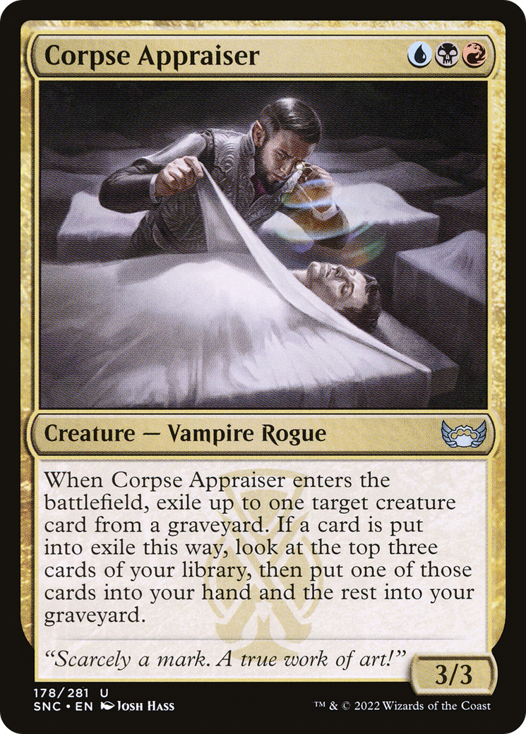 Corpse Appraiser - Foil [Streets of New Capenna]