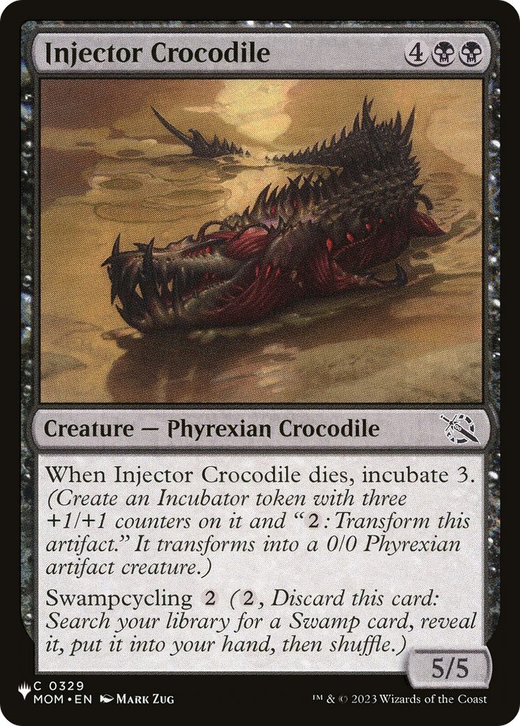 Injector Crocodile (LIST-0329) [The List]