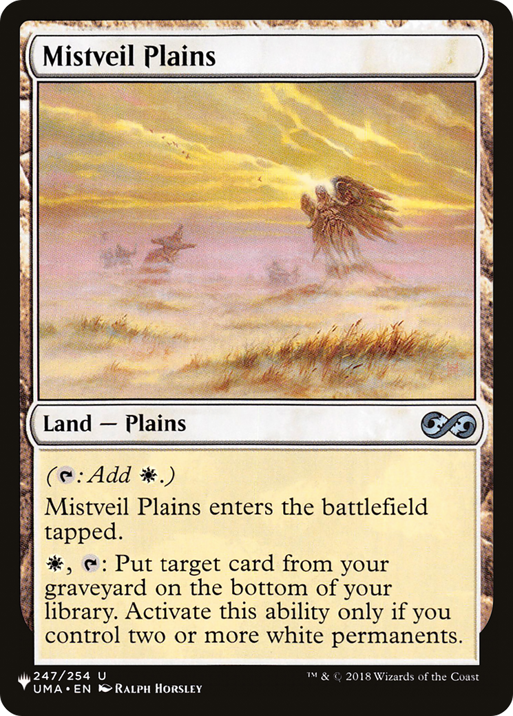 Mistveil Plains (LIST-247/254) [The List]