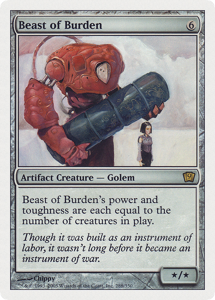 Beast of Burden (9ED-288) [9th Edition] Foil