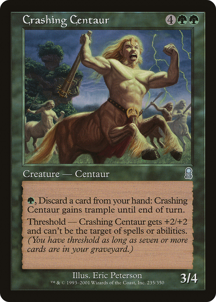 Crashing Centaur (ODY-235) [Odyssey]