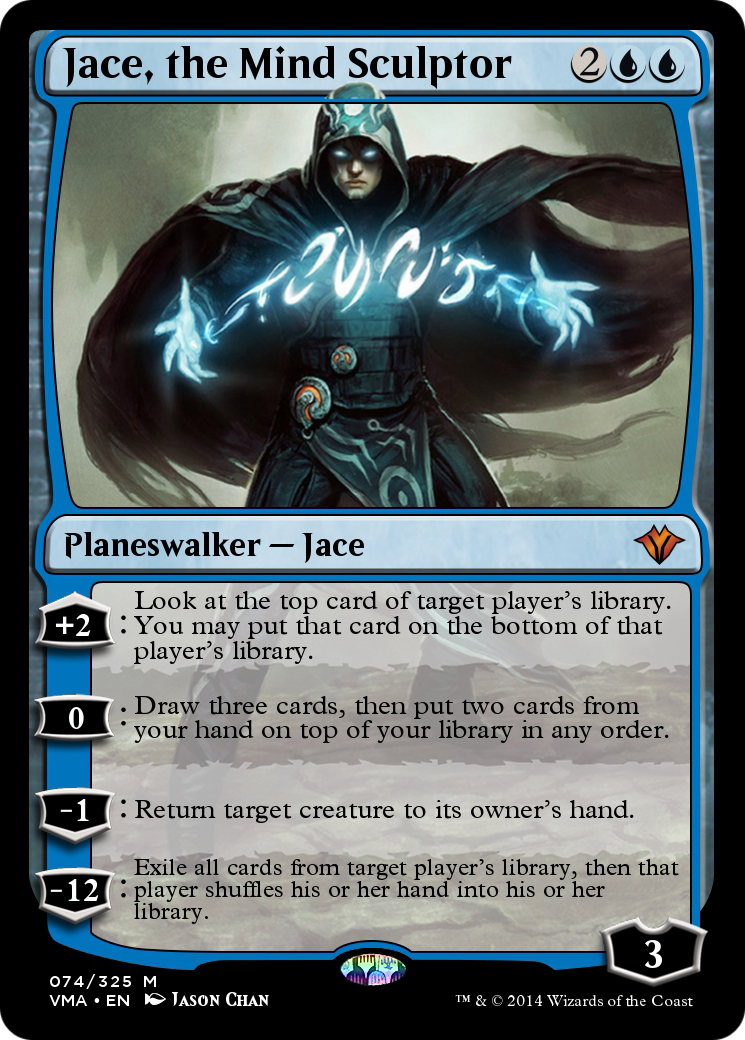 Jace, the Mind Sculptor (VMA-074) [Vintage Masters] Foil