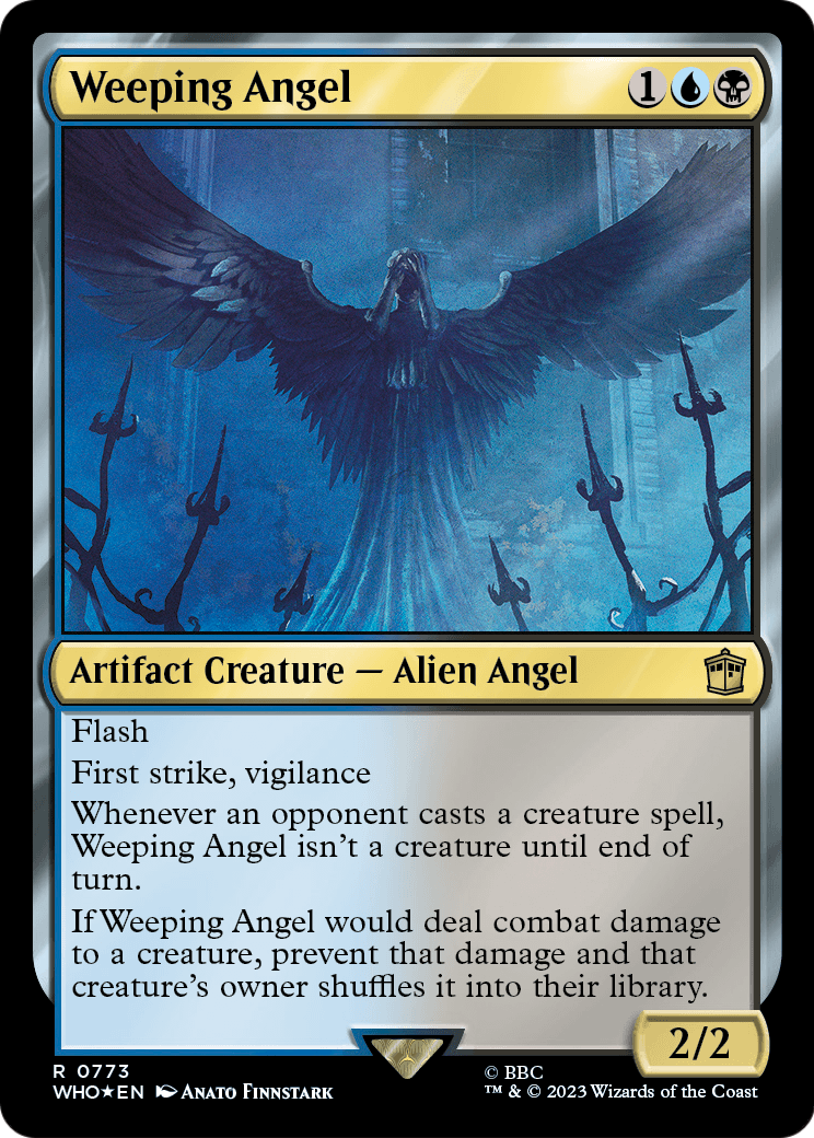Weeping Angel (Surge Foil) (WHO-773) [Doctor Who] Foil