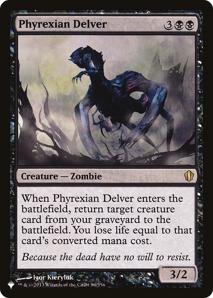Phyrexian Delver (LIST-86/356) [The List]