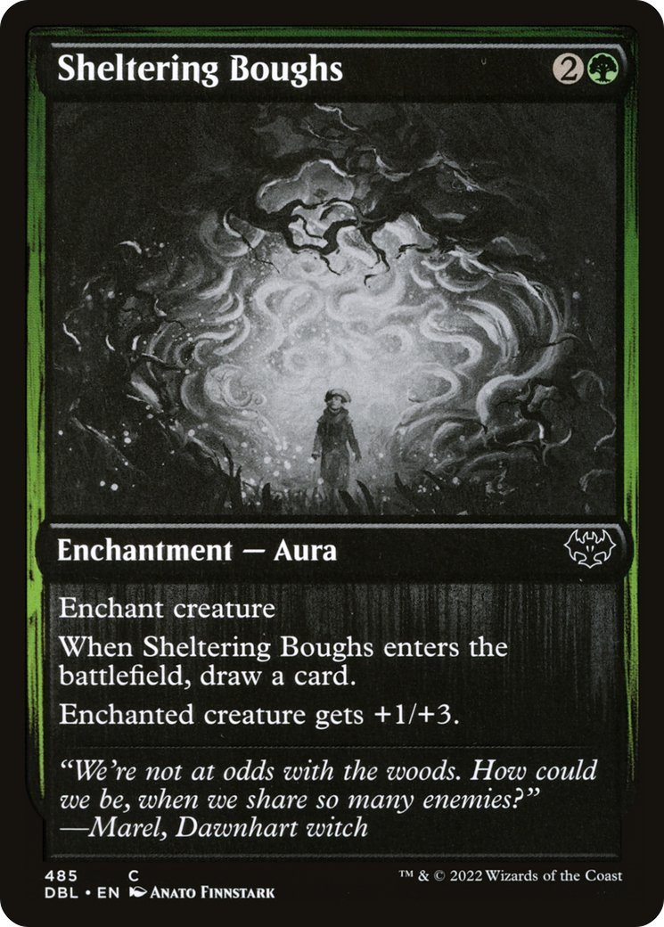 Sheltering Boughs (DBL-485) [Innistrad: Double Feature] Foil